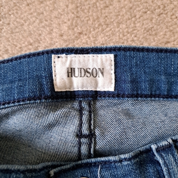 Hudson Jeans Tilda Mid Rise Womens 28 Blue Cigarette Denim - Picture 5 of 16